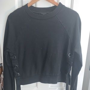 All Saints crewneck with side detail